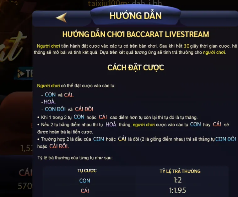 Chinh Phục Đỉnh Cao Baccarat Livestream Tại SunWin Với Trải Nghiệm Đỉnh Cao