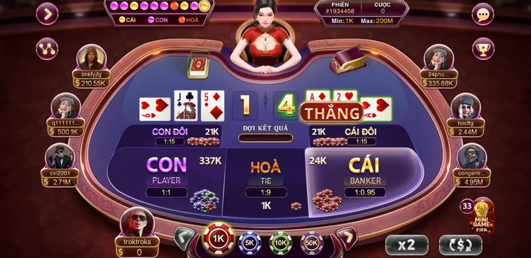 Chinh Phục Đỉnh Cao Baccarat Kim Tài Tại SunWin Săn Thưởng Jackpot Lớn Mỗi Giây