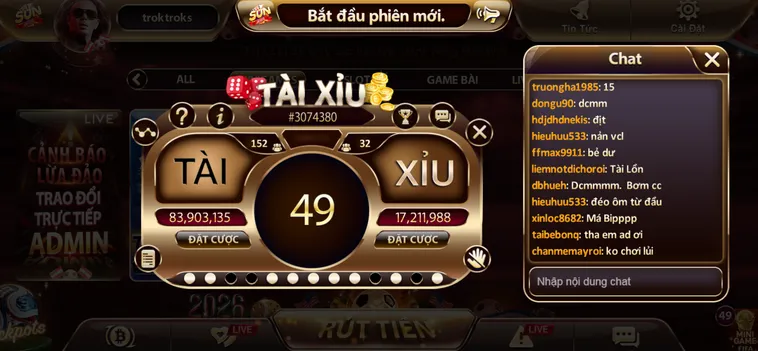 Chinh Phục Minigame Tài Xỉu Tại SunWin Đón Vận May Tài Lộc Về Nhà Mỗi Ngày