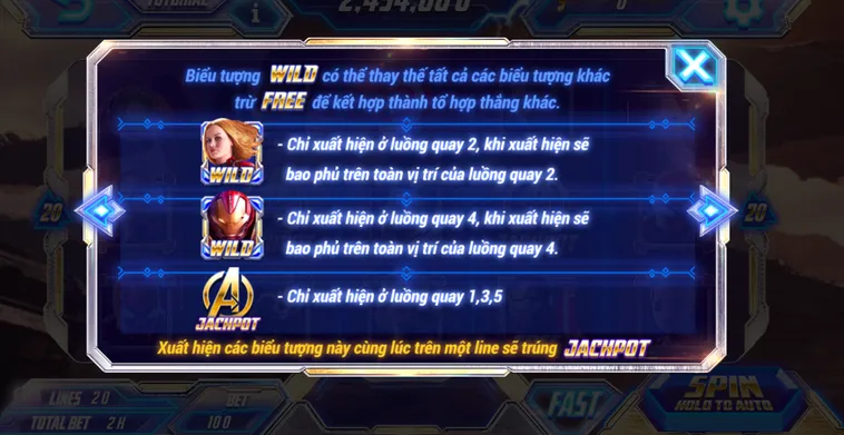 Chinh Phục Siêu Phẩm Nổ Hũ Avengers Tại SunWin Với Cơ Hội Nhận Thưởng